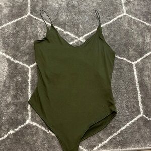 Green body suit